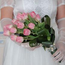 Букет невесты из тюльпанов №214